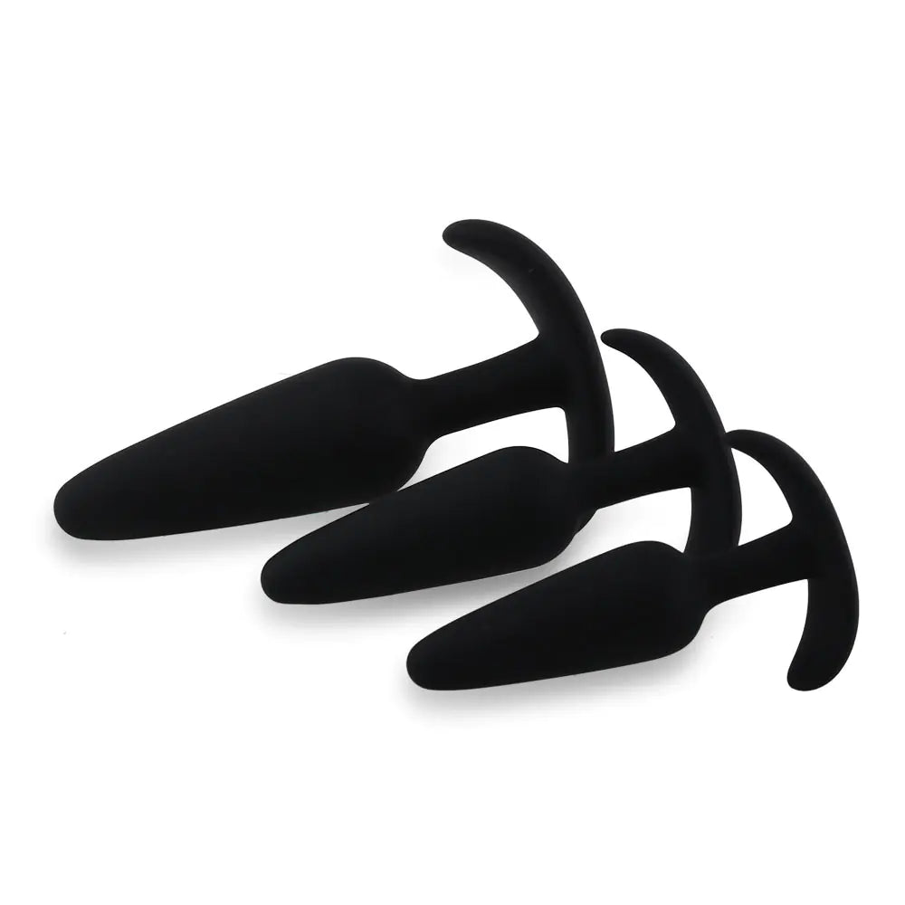 Silicone Anal Plug for Adults - Couples' Pleasure Toy