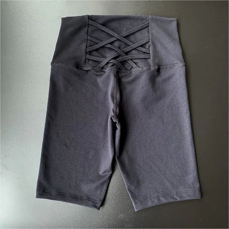 European American Women's Yoga Five-Point Running Shorts