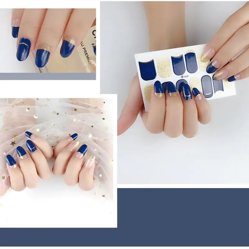 3D Bronzing Nail Art Stickers