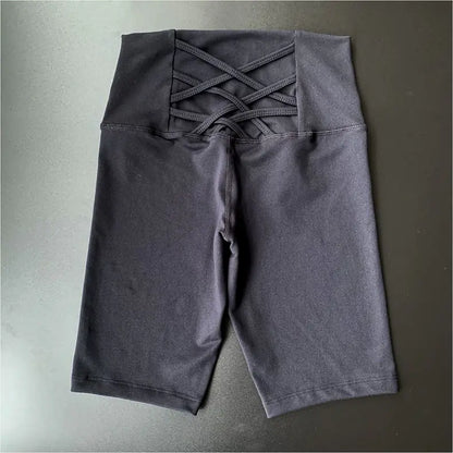 European American Women's Yoga Five-Point Running Shorts