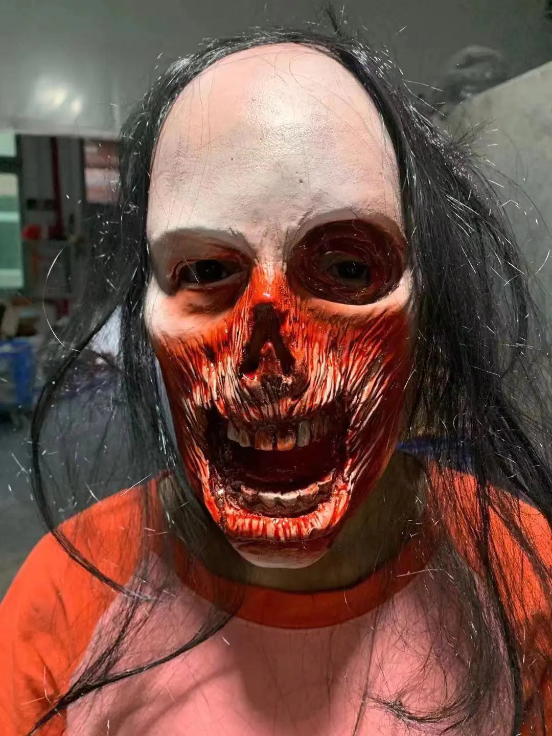 Horror Mask Scary Headgear for Ghost Festival Props