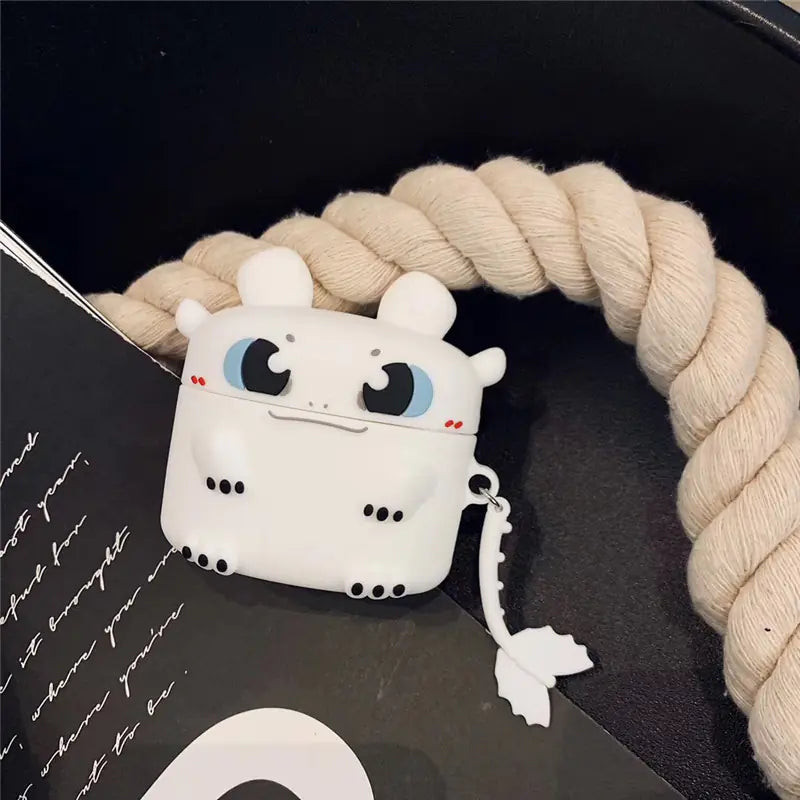 Cartoon Dragon Silicone Case for AirPods Pro 3