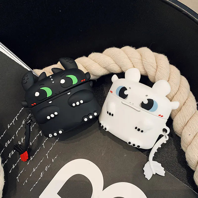 Cartoon Dragon Silicone Case for AirPods Pro 3