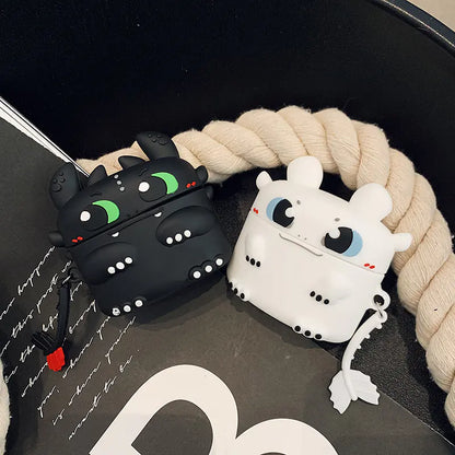 Cartoon Dragon Silicone Case for AirPods Pro 3